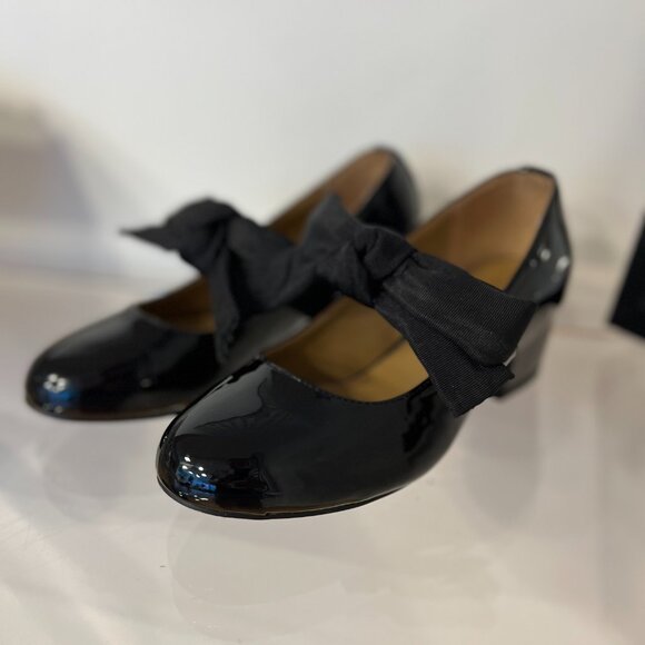 Sam Edelman Kids Teddy Black Pumps Size 2 - Picture 1 of 4